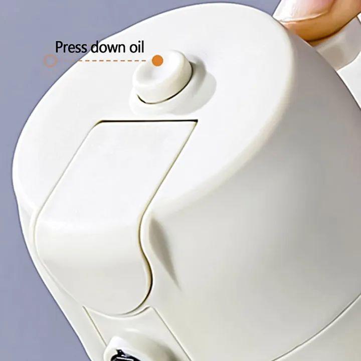 2 in 1 Oil Sprayer Glass Bottle For Cooking Anti Leakage Olive Oil Storage Bottle For BBQ Air Fryer Salad Steak Kitchen Supplies
