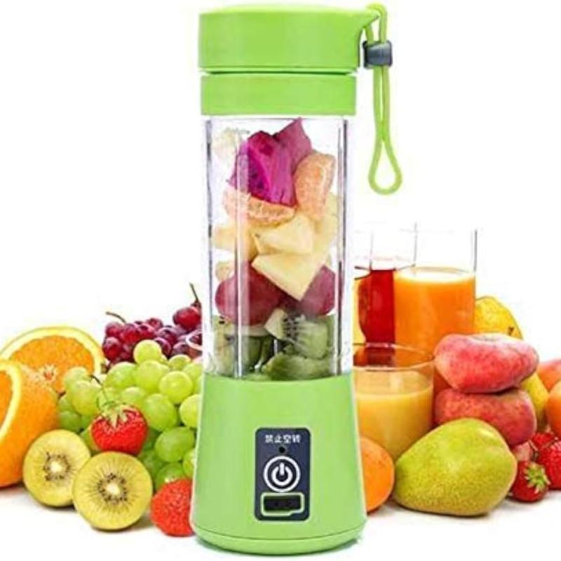 Juicer Blender 6 Blades USB Portable 380ml Mini Fruit Bottle Juicer Small Blender